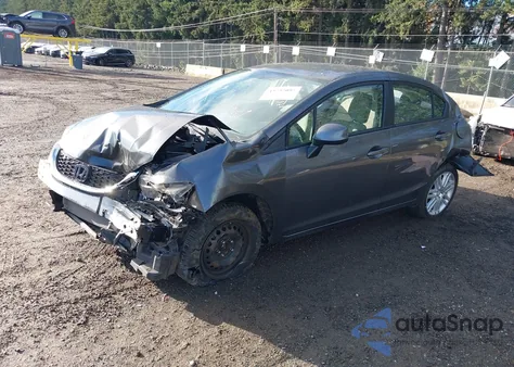 2013 Honda Civic Lx z USA, uszkodzony, nr VIN 2HGFB2F55DH517381